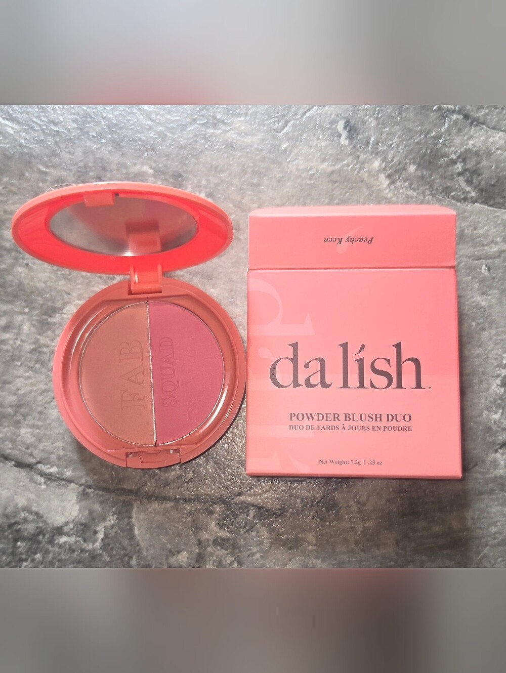 Da Lish Powder Blush Duo — Peachy Keen 0.25oz BNIB - Picture 2 of 7